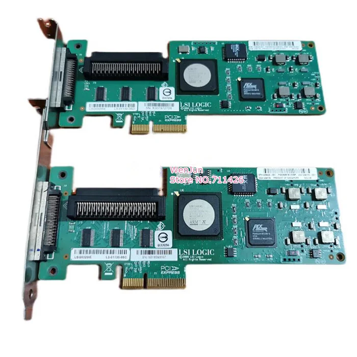 Imagem -04 - Cartão Controlador Original para hp Lsi20320ie Pci Express x4 Lsi20320ie Pcie Cartão Adaptador 439946001 439776-001