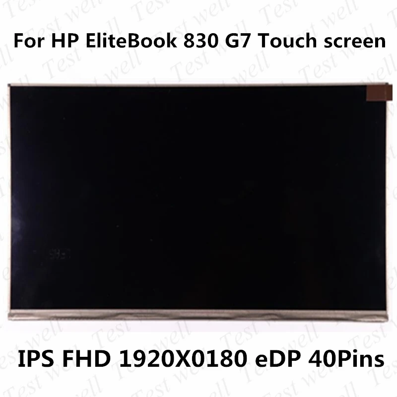 

13.3'' LCD Touch Screen Panel Matrix For HP EliteBook 830 G7 EDP 40 Pins NV133FHM-T0A B133HAK02.4 FHD 1920x1080