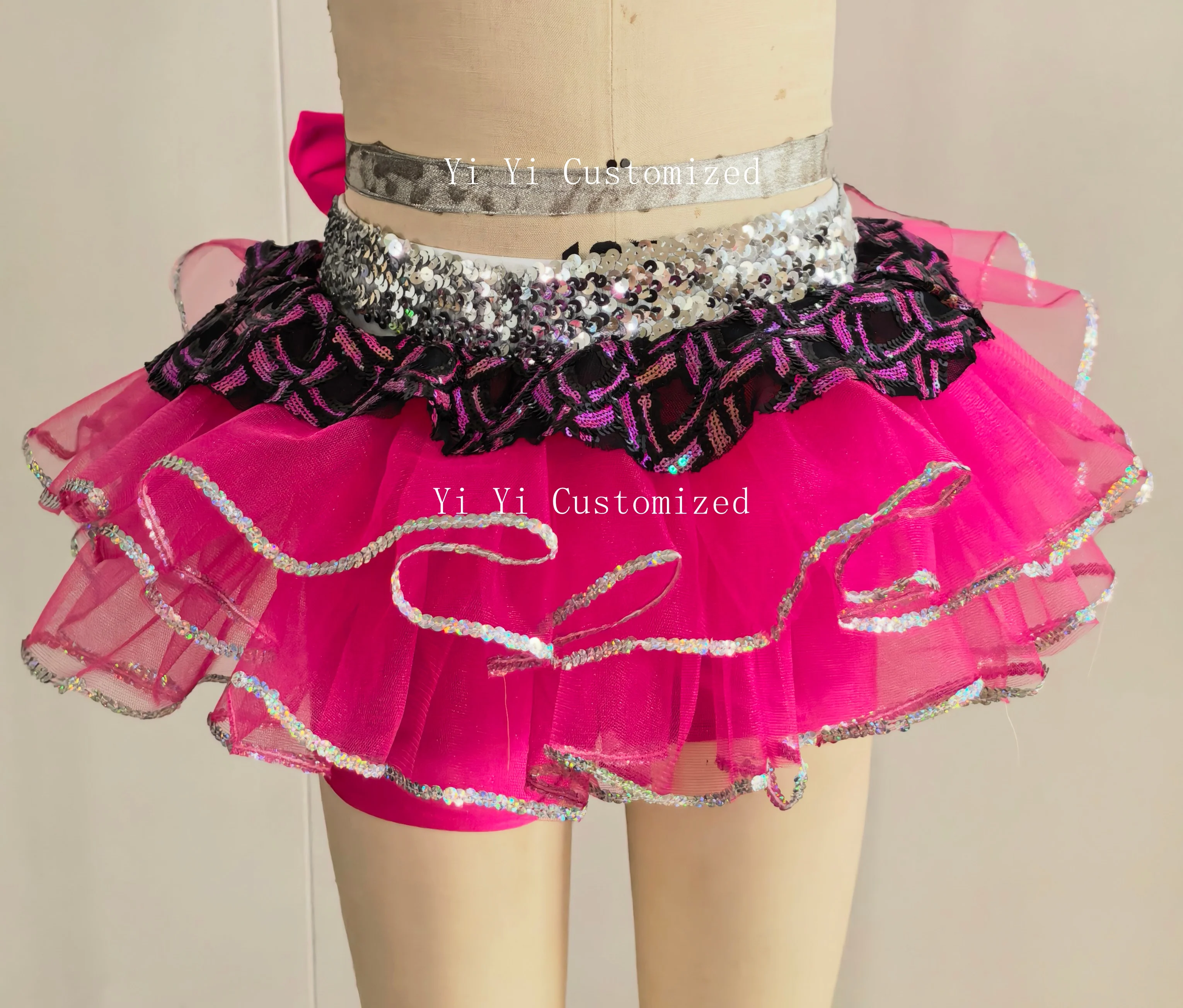 ハーフボディスカート-バレエ-ジャズダンス-パフォーマンス衣装