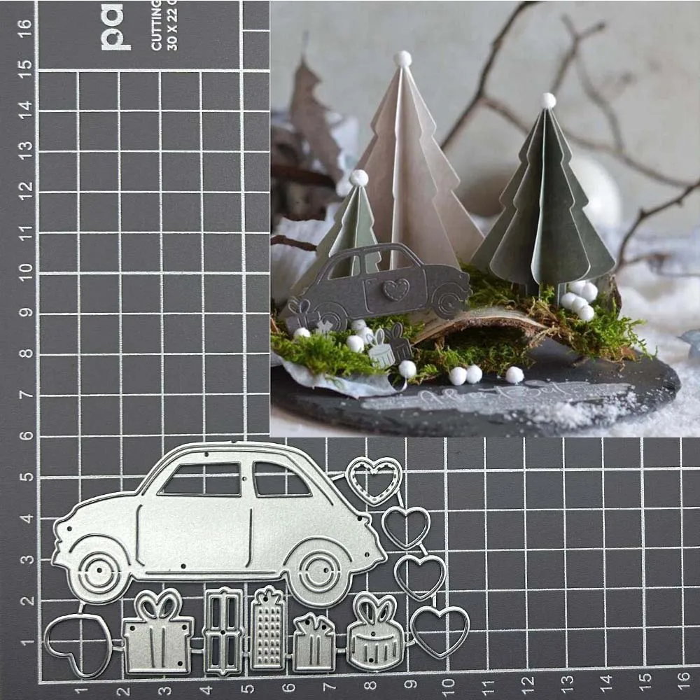 

Metal Cutting Dies Car DIY Scrapbooking make decoration photo album Paper Card Embossing handmade craft