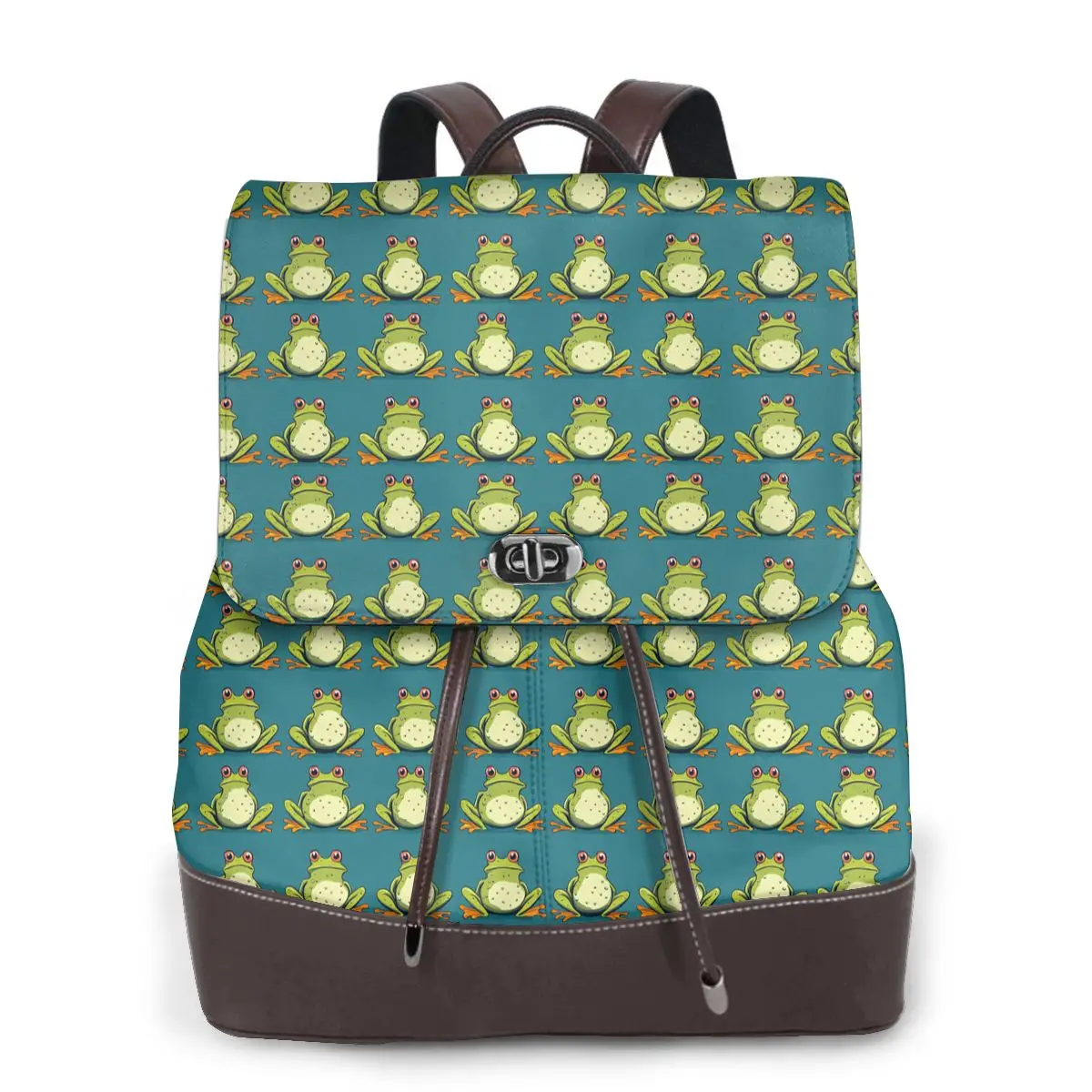 funny-frog-cartoon-cute-bookbag-school-student-bags-hiking-travel-daypack-for-women-fashion-derma-backpack