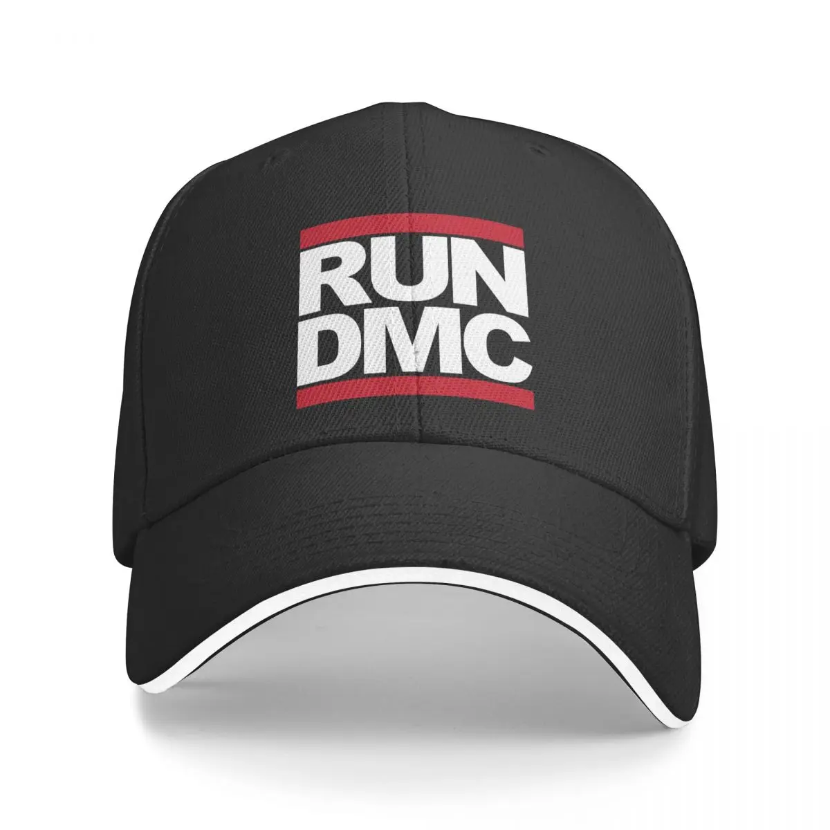 Run DMC Logo Cap Unisex Hip-Hop Hat Sun Hats Racing Cap Adjustable Snapback Caps Baseball Caps Summer