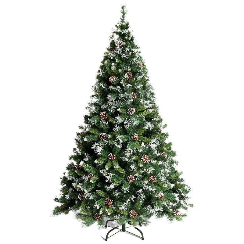 

1.5 meters snowflake Christmas tree luxury encrypted falling snow small bare tree home ornament