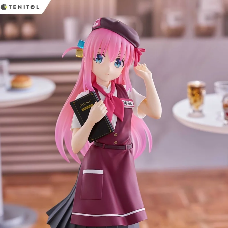 

FuRyu TENITOL Original Hitori Gotoh カフェスタイルver. Action Figure BOCCHI THE ROCK Toys For Kids Gift Collectible Model Ornaments