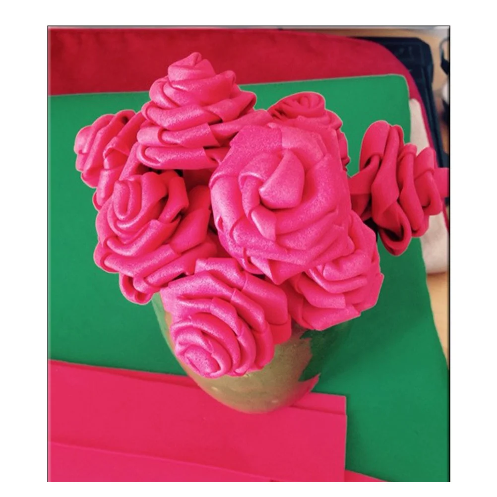 

10pcs Colorful Sponge Paper Sheets 50Cm Assorted Colors Flexible Craft Material For Diy School Projects Art Making Stationery