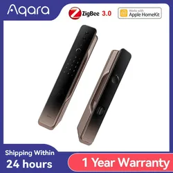 Aqara Smart Door Lock H100 Automatic Cat Eye Zigbee /Body/Light Sensor NFC Bluetooth Fingerprint Unlock For Homekit Aqara App