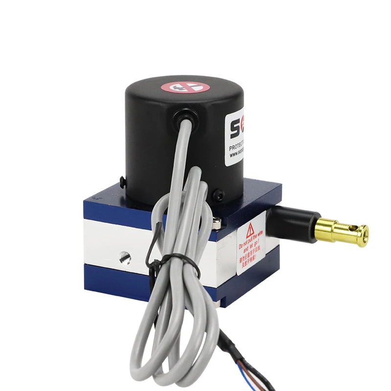 سحب حبل رسم سلك الاستشعار WPS-L-R 6001-9000mm رسم سلك موقف أجهزة الاستشعار