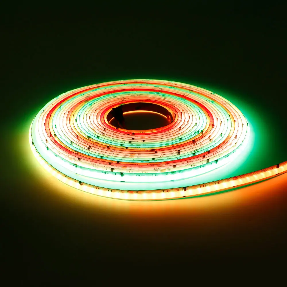 

1M-10M COB LED Strip WS2814 SK6812 RGBW IC 576Leds/m High Flexible Dream Color 10mm COB Light Tape RA90 DC24V