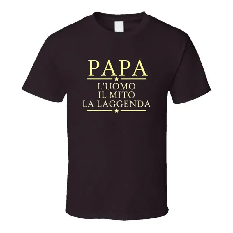 Papa l' Nakoneren mit Mit La Laggenda T-Shirt