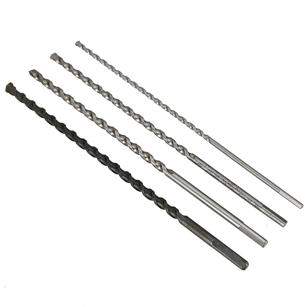 300/350mm Impact Drill Bit Long Triangle Shank 6-16mm Drill For Masonry Concrete Limestone Stone Drilling Bits Hole Cutter