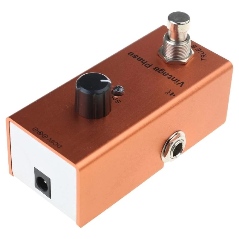 Overdrive Guitar Pedal Small Effect Pedal Processor of Overdrive Tone Effect for Guitar and Bass, Exclude Power Adapter
