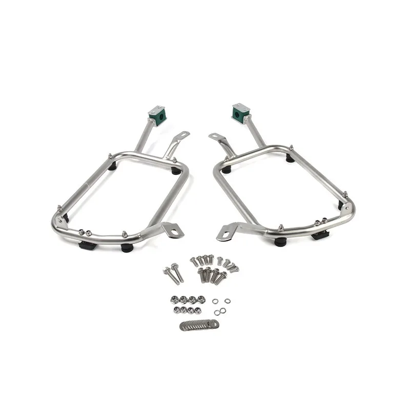 Motorcycle Luggage Rack Side Box Bracket Adventure Stainless Steel Luggage Storage Frame Kit for Kawasaki VERSYS650