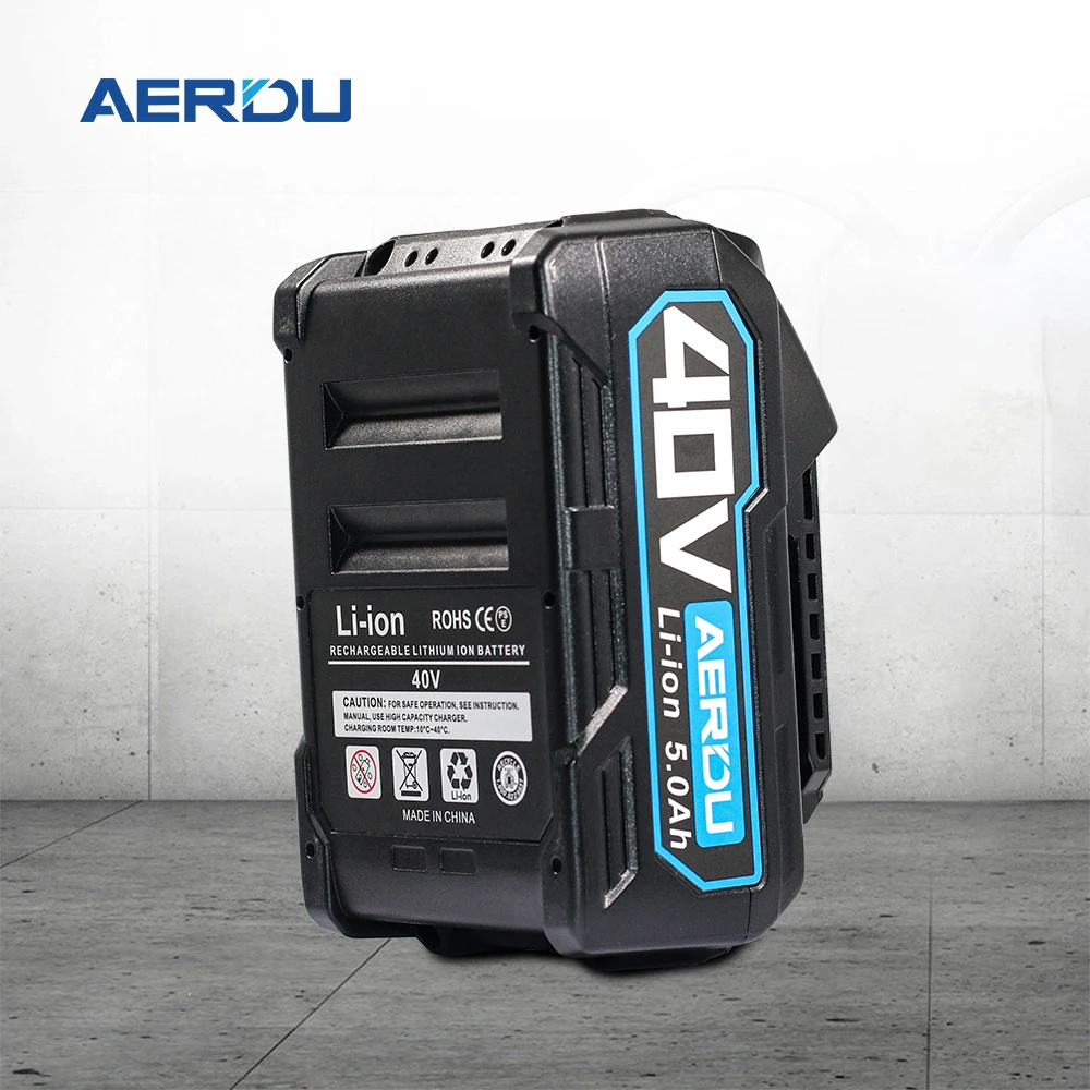 AERDU 21700 3Ah-5Ah FOE Makita XGT Werkzeug 40 V Lithium-Ionen-Akku FÜR 40 V Schraubendreher-Schneidemaschine BL4025 BL4040 BL4020 BL4050