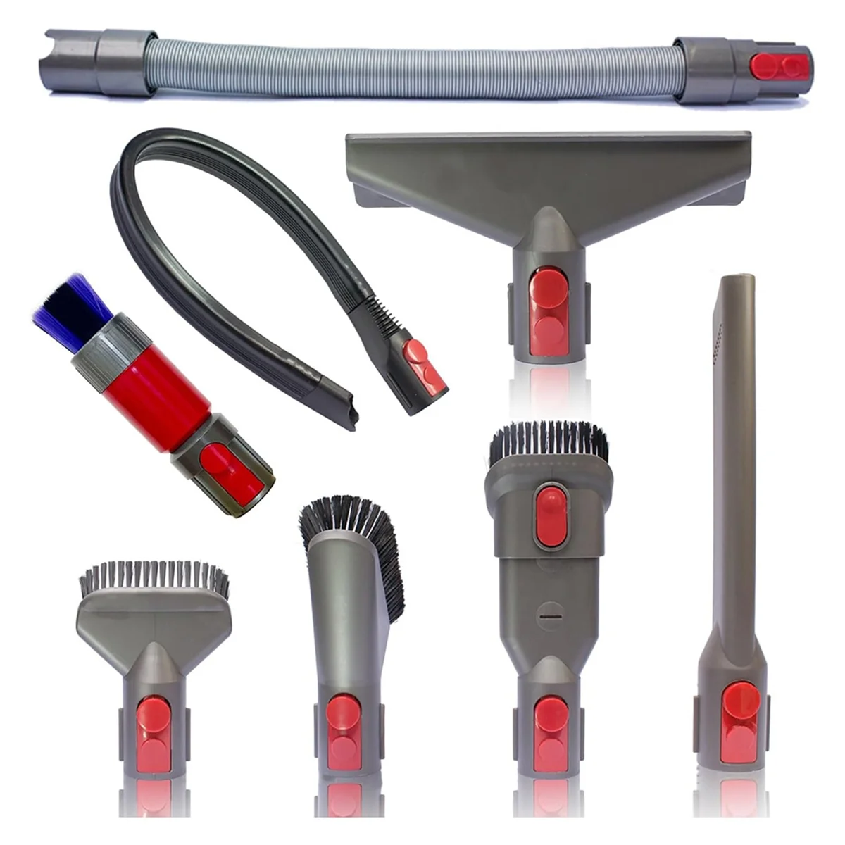 

Сменные насадки MSOR, совместимые с Dyson V7 V8 V10 V11 V15 Gen5 — вакуумные аксессуары для уборки дома и автомобиля