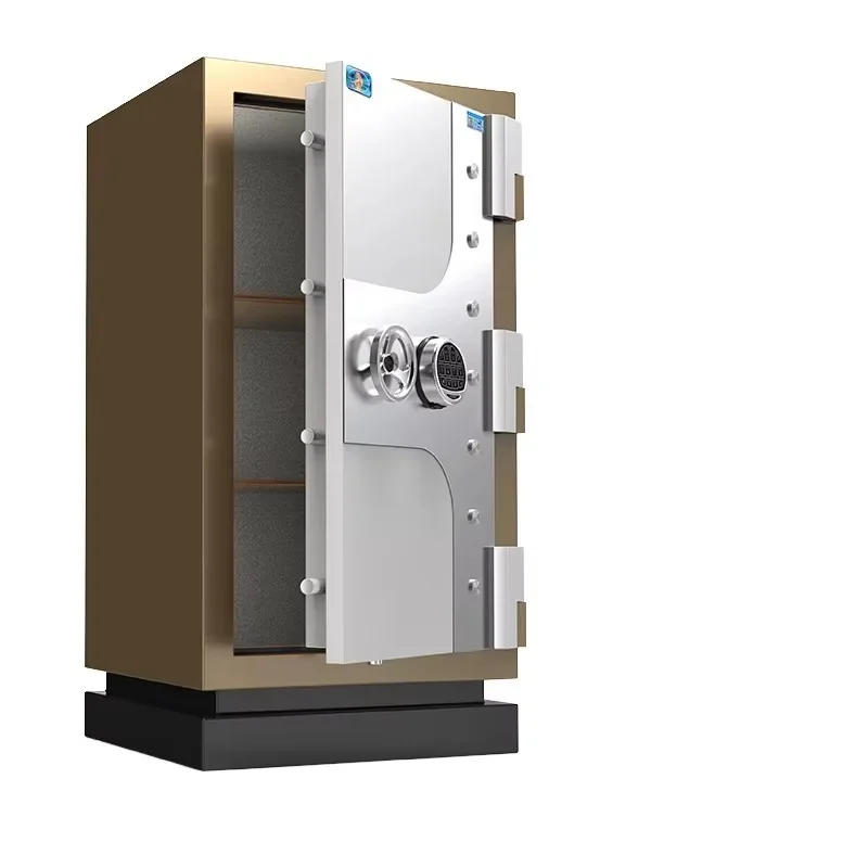 【Fashionable】Heavy  Electronic Home Security Fireproof Safe Digital Biometric Fingerprint Metal Fire Proof Safe Box