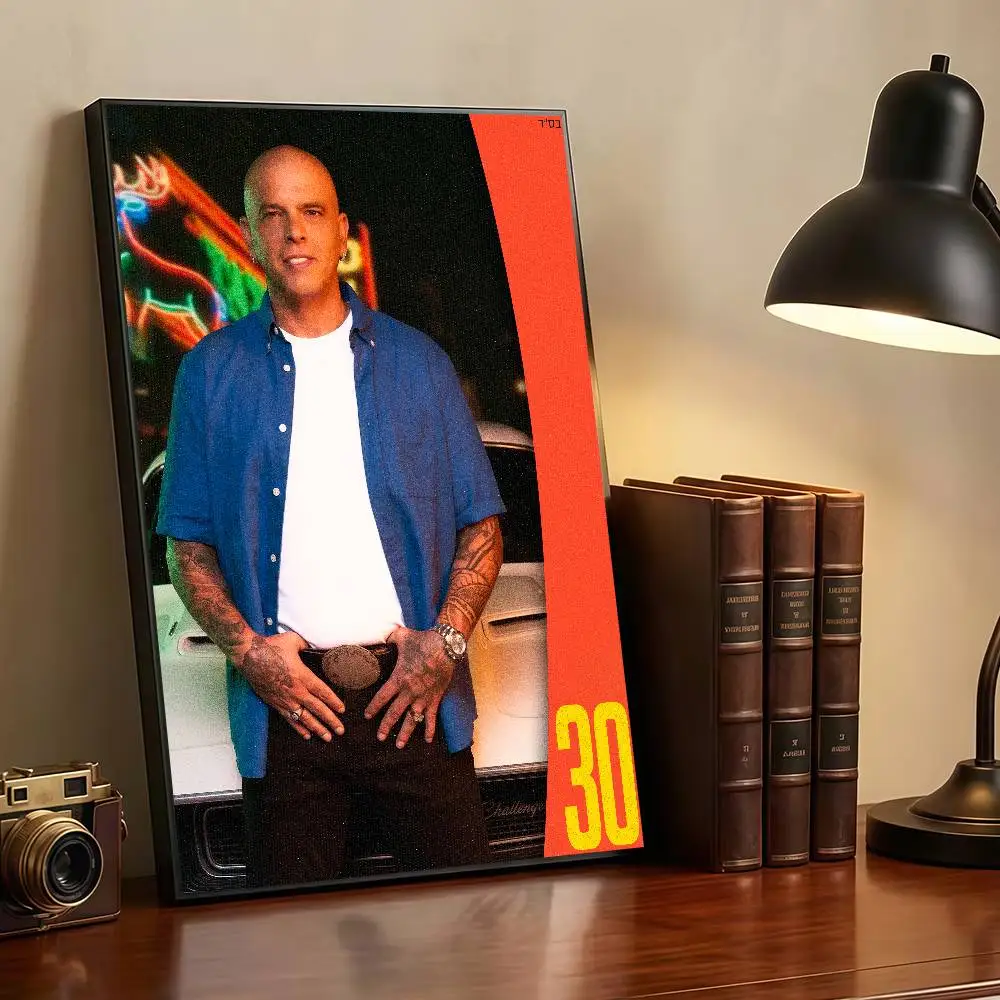 Singer E-Eyal Golan 30 Peelable Self-adhesive Poster Stickers Are Suitable For Frameless Wall Decoration In A Room