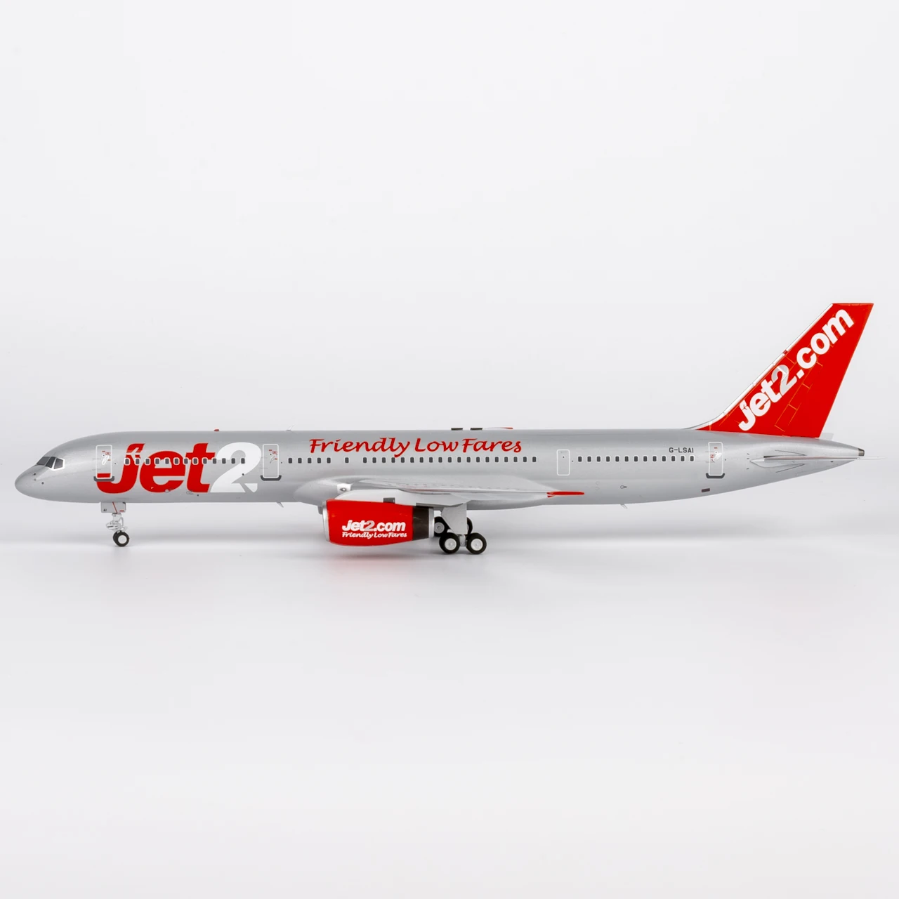 42052 Aereo da collezione in lega regalo NG Modello 1:200 Jet2.com Boeing B757-200 Diecast Aircraft Jet Model G-LSAI con supporto