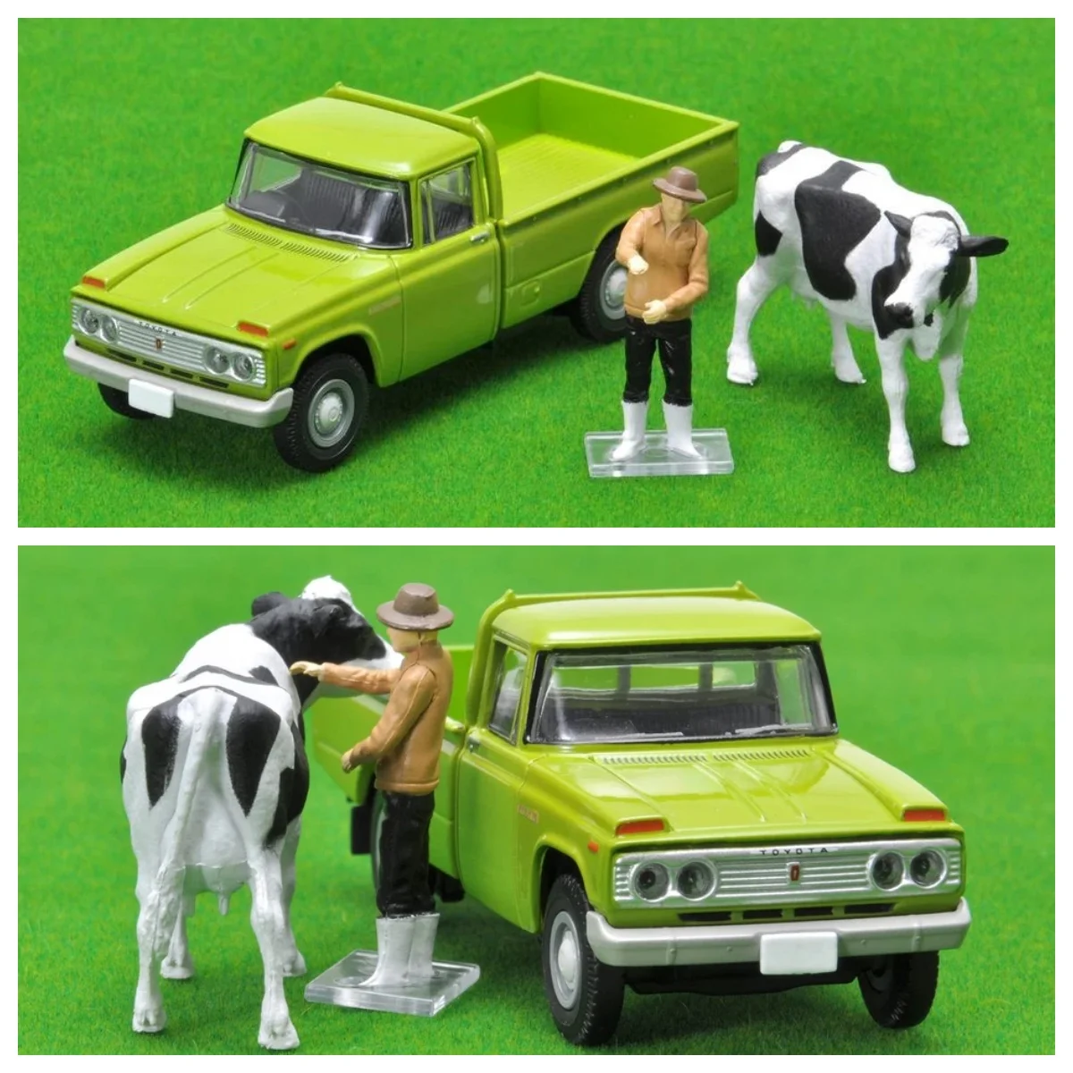 

Limited Vintage 1/64 LV-189c Stout Green с фигуркой