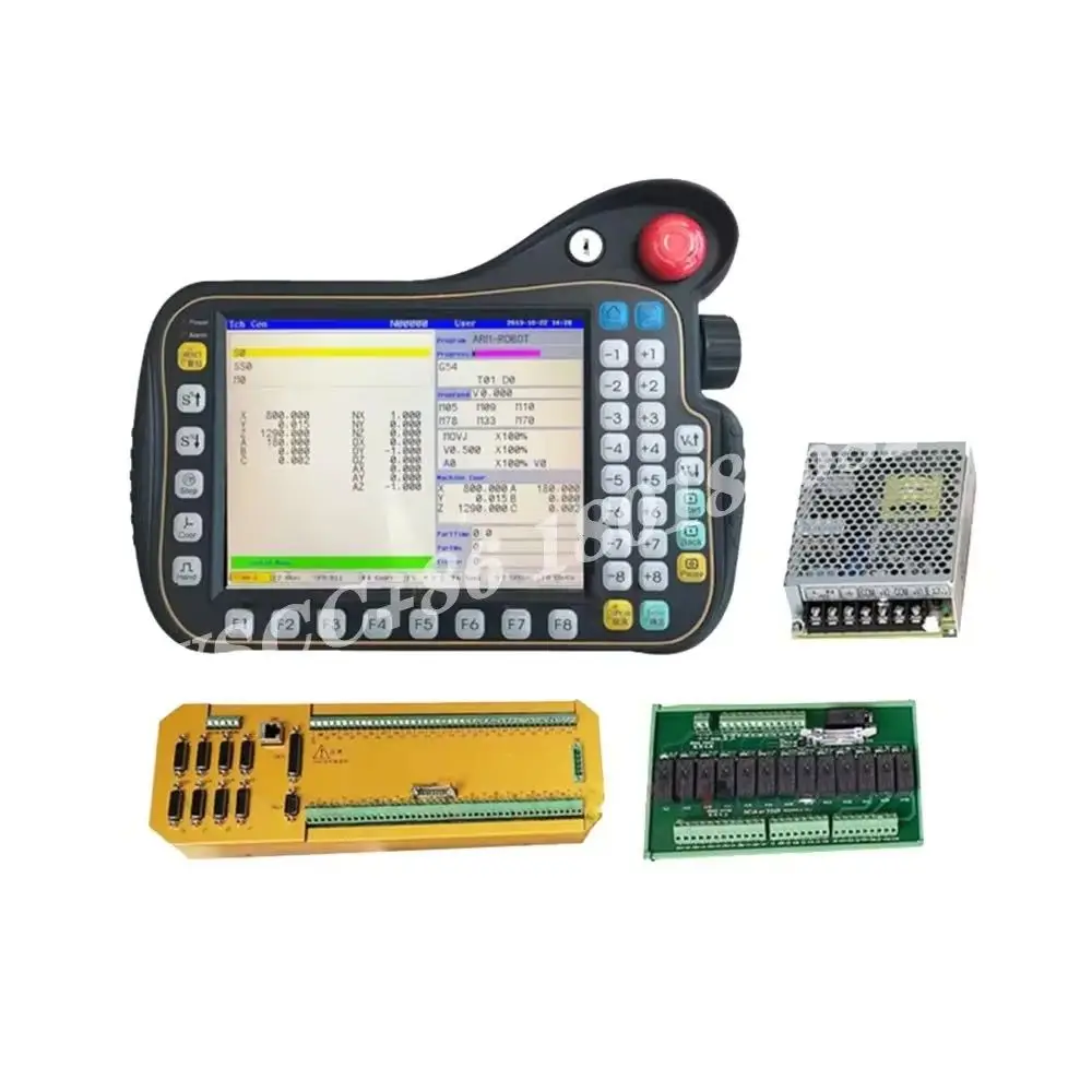 NEW HMI CNC 4/6/8 axis robot control system Manipulator system controller is used for robot machine tool PLC teaching function