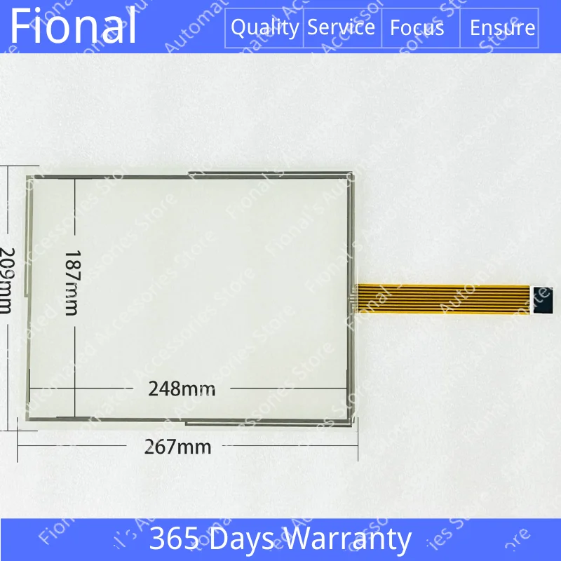 Hot Selling Touch Panel Glass Screen Compatible with Trimble AgGPS FMX FM-1000 FM1000 TPI#1389-002 Rev C Trimble#81342-XX-SP LCD