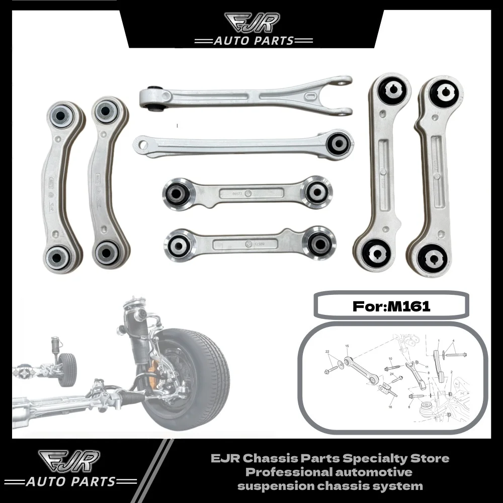 670032016 670032017 67015898 670002808 for Maserati Levante Rear Suspension Swing Arm Rear Pull Rod
