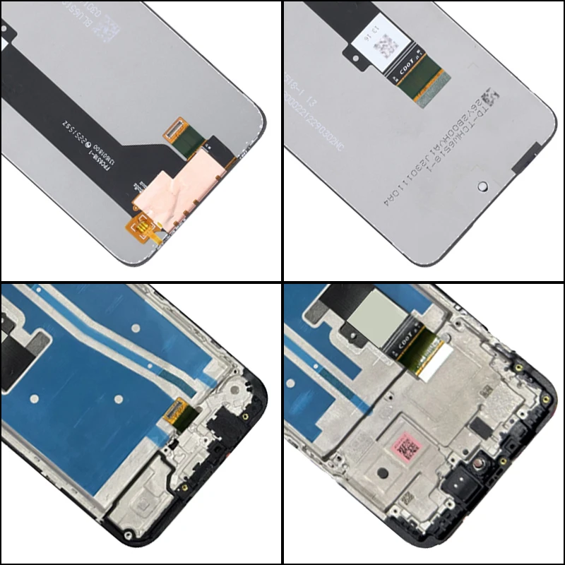 6.5\'\' High Quality For Motorola Moto G53 LCD Touch Panel Screen Digitizer Assembly For Motorola G53 LCD XT2335-2 Display Frame