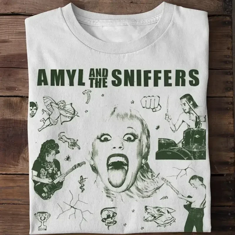 Rare Amyl And The Sniffers Tour S To 5Xl For Fan Basic T Shirt