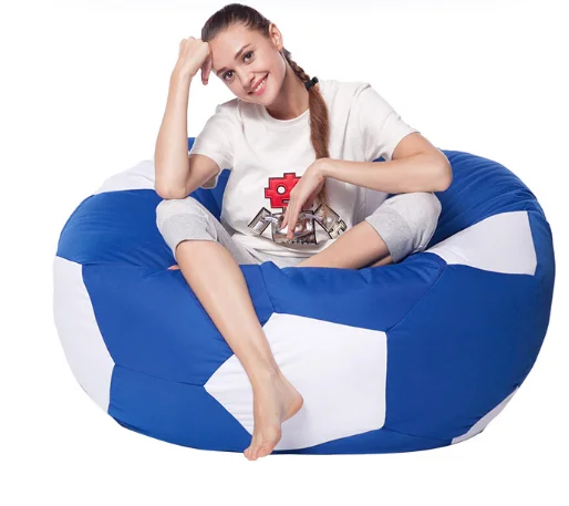 

New Comfort Sports Bean Bag, Waterproof Indoor and Outdoor Polyester Sitzsack Lazy Chair Soccer Bean Bag