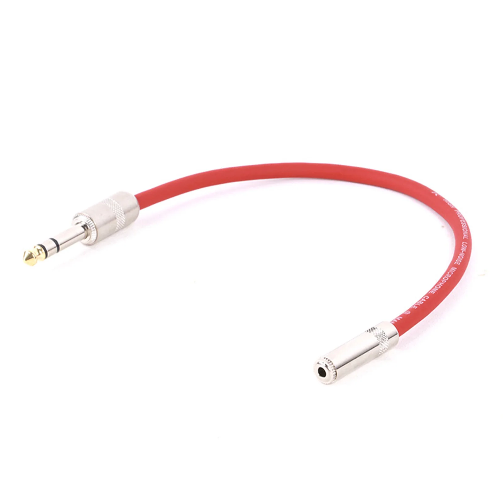 1PC 3,5mm (1/8) Stereo TRS Weibliche Mini Jack zu 6,35mm (1/4) stereo TRS Männlich Jack Kabel Für Gitarre Mikrofone Kopfhörer 0,3 M-15 M – Detail 4