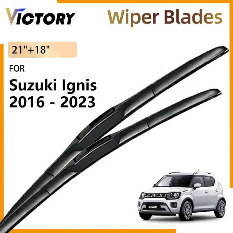 

2x Front Wiper Blades For Suzuki Ignis 2016 - 2023 2022 2021 2020 2019 2018 2017 SZ-T SZ5 Windshield Windscreen Window Brushes