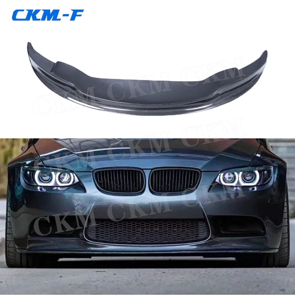 

Carbon Fiber Front Lip Bumper Chin Spoiler Aprons for BMW 3 Series E92 E93 M3 2005-2011 FRP Bumper Shovel Guard Body Kits