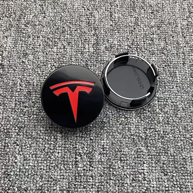 25개 29개 56/57mm 테슬라 모델 3 Y 휠용 순정 자동차 센터 캡 로고 엠블럼 림 허브 커버 캡 배지 액세서리 썸네일 2
