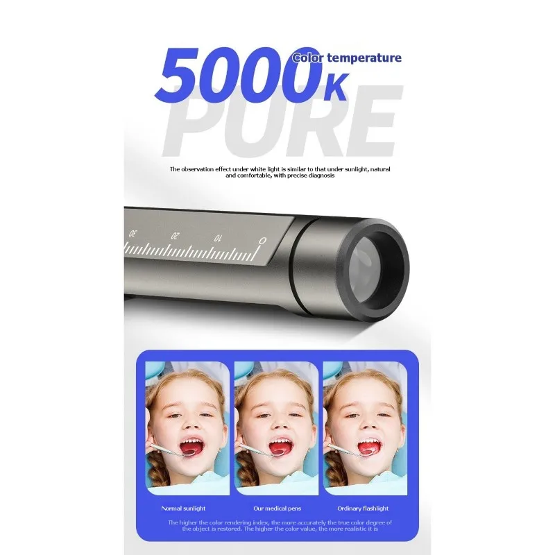 (AIMA) 3-in-1 Mini Medical Examination Light - Aluminum Alloy, LED, Portable Doctor'S Flashlight