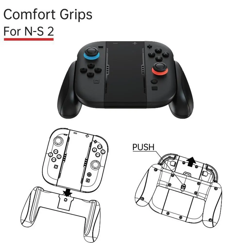 عالية الجودة ABS البلاستيك مقبض قوس ل Switch2 الفرح قبضة توسيع قبضة ل NS ل Joycon مقبض قوس قبضة الملحقات
