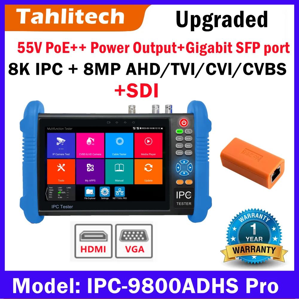 8K Cctv Camera Test…