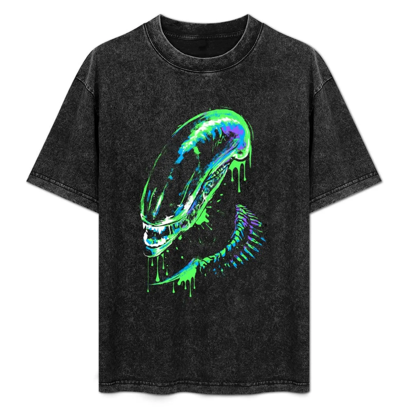 

Colorul Xenomorph T-Shirt Personalized t-shirt cute clothes plus size men clothing