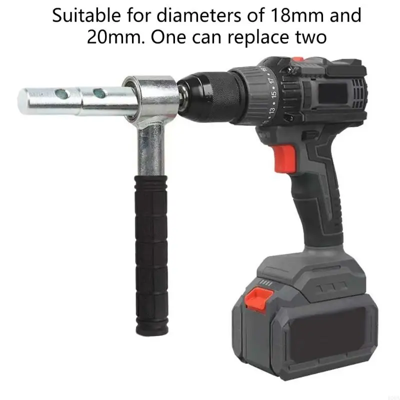 Ice Fishing Drill Bit Adapter For 18mm And 20mm Bit Providing Rapid Conversion Ice Auger Drill Adapter Supplies