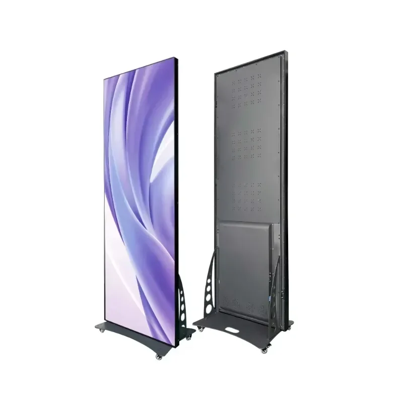P1.86 Vertical LED Display Advertising Screen Digital Signage Player for Shopping Mall & Clothing Store Poster