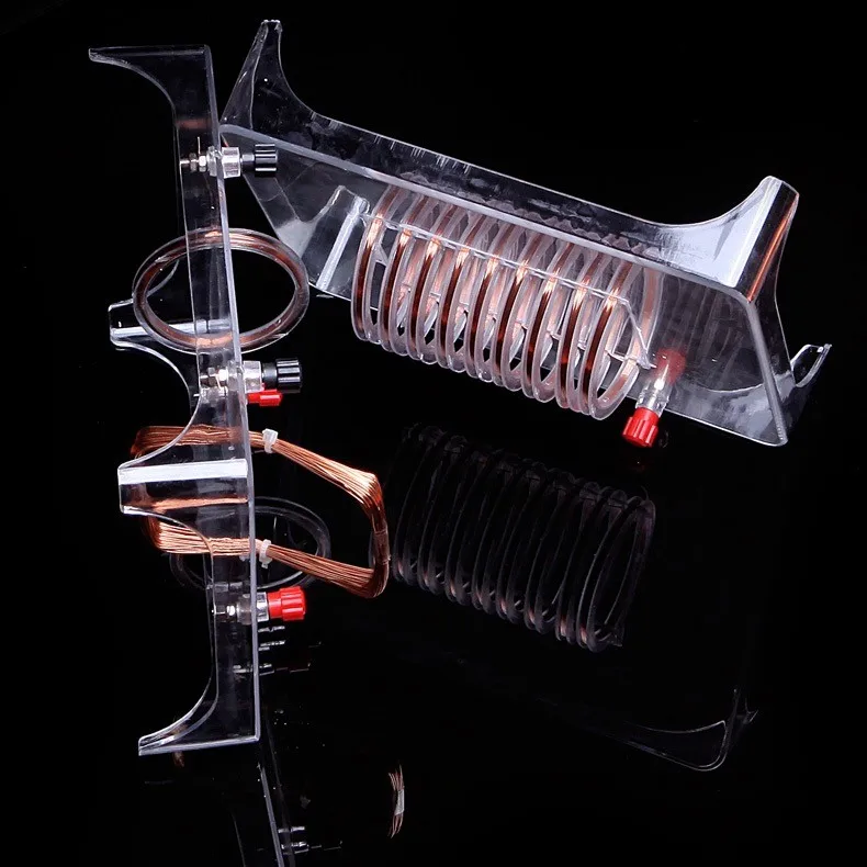 Current and magnetic field demonstrator high school physics experiment