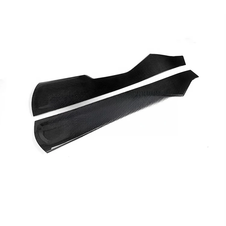 G80 Dry Carbon Fiber Center Console Center Decorative Interior For  2021 + G80 G82 M3 M4 Interior Center Console Side Panel A