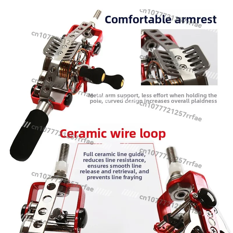 Automatic wiring speed ratio wheel, front beating wheel modified inner wiring middle pass rod modified wheel middle pass wheel