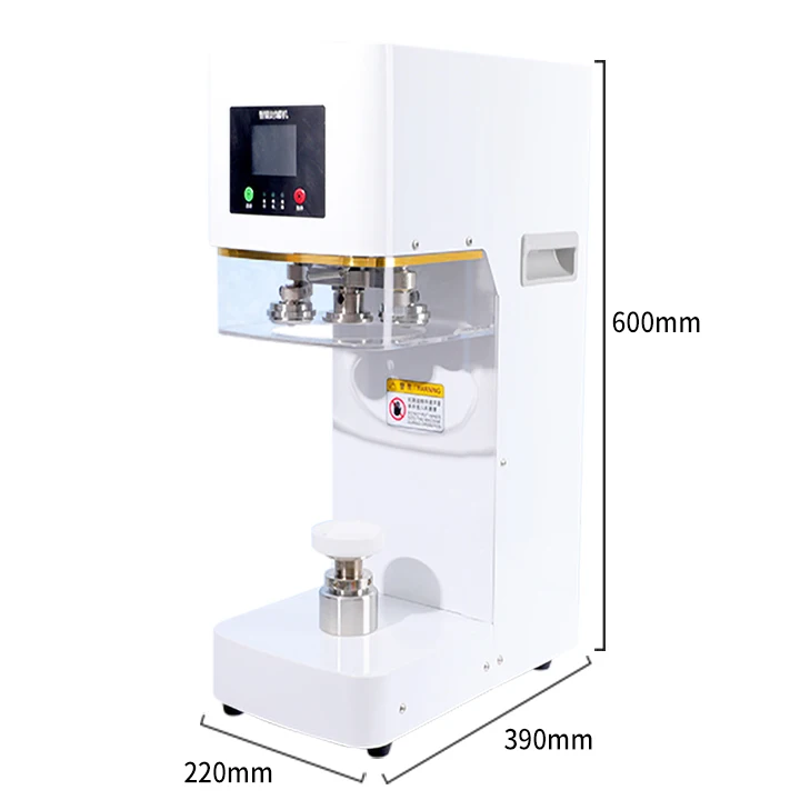 Smoothie Popular Can Sealer Automatic Plastic Cans Sealing Machine