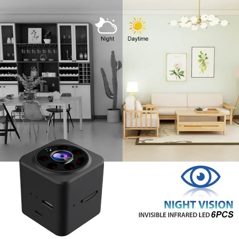 

HD 1080P Мини Беспроводная Камера Спостереження Wi-Fi Мониторинг Безопасности Камера Дистанционного Монитора Умный Дом Батарея Камера