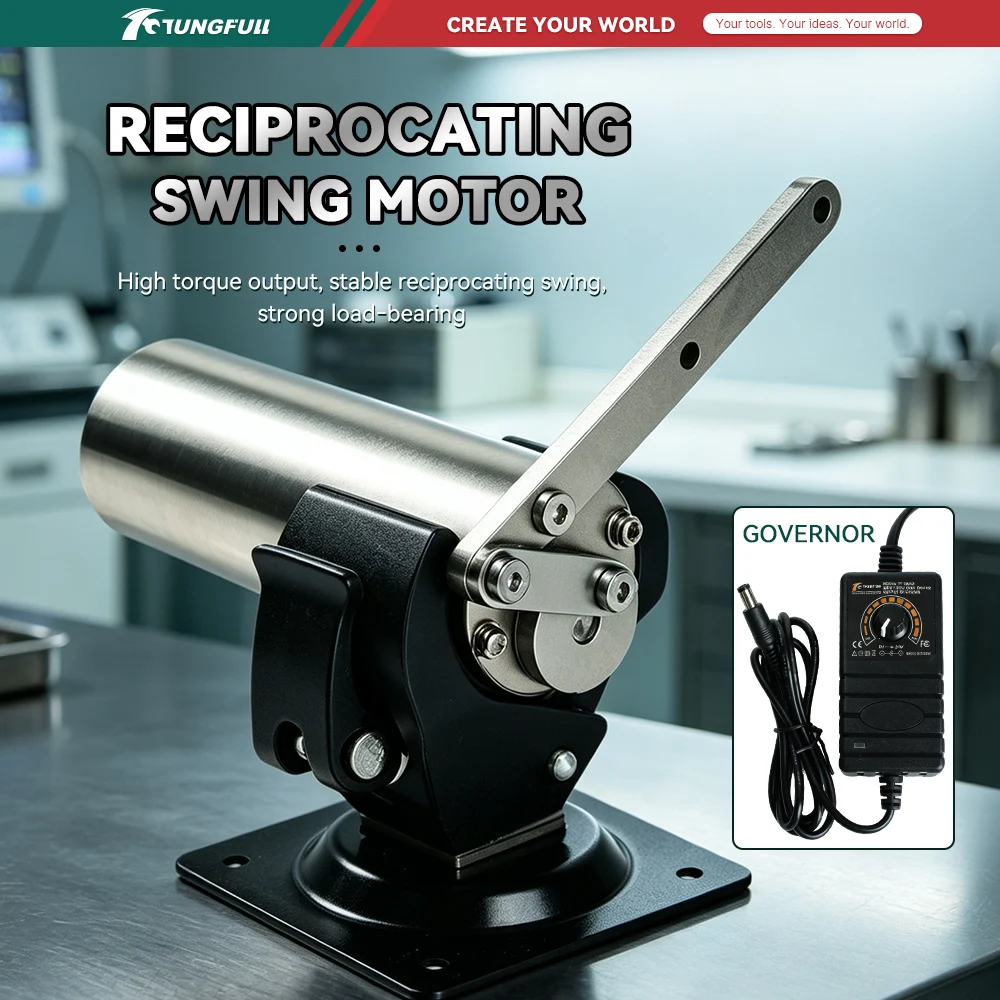 TUNGFULL Electric Oscillating Motor Swing Actuator for Industrial Automation Precision  Reciprocating Swing Drive Motor