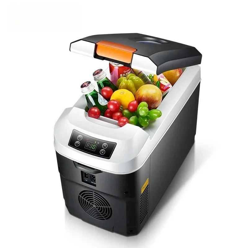 Premium 11L Portable Car Fridge Cooler Warmer 12V 220V Home SUV Truck Camping Parts