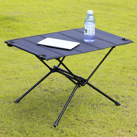 Ultralight Outdoor Dinner Desk Portable Folding Camping Table Anti-slip Stable Aluminum Alloy For Garden Party Picnic BBQ