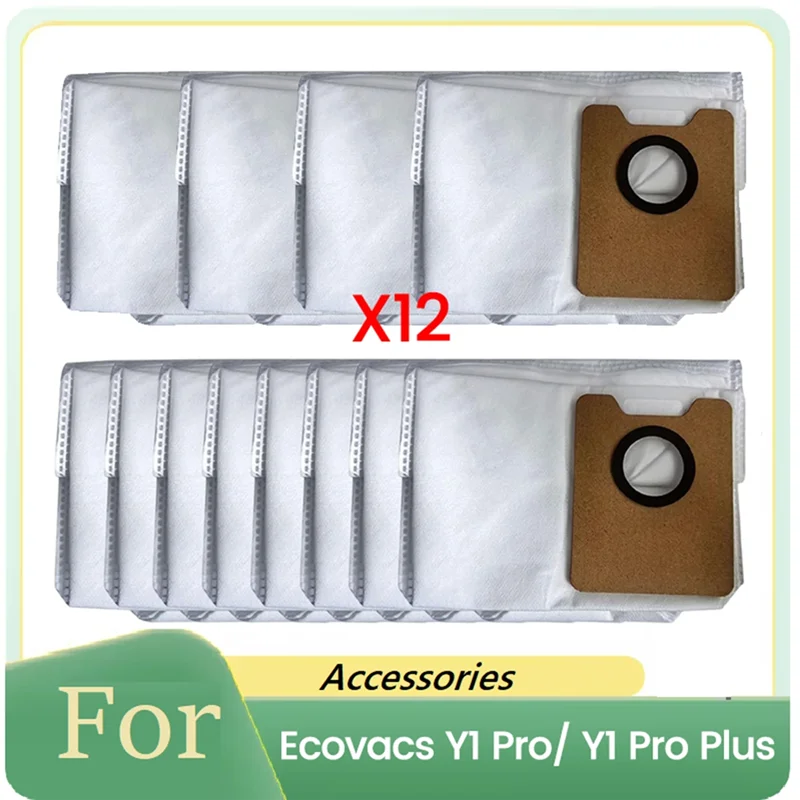 Stabile Staubbeutel für Ecovacs Y1 Pro/ Y1 Pro Plus Staubsauger Teile Ersatz Vlies Staubbeutel Müllbeutel