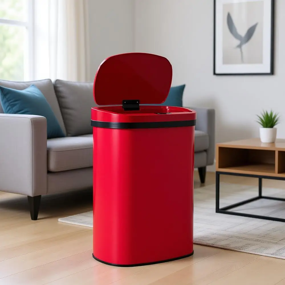 

13-Gallon Touch Sensor Automatic Kitchen Trash Can