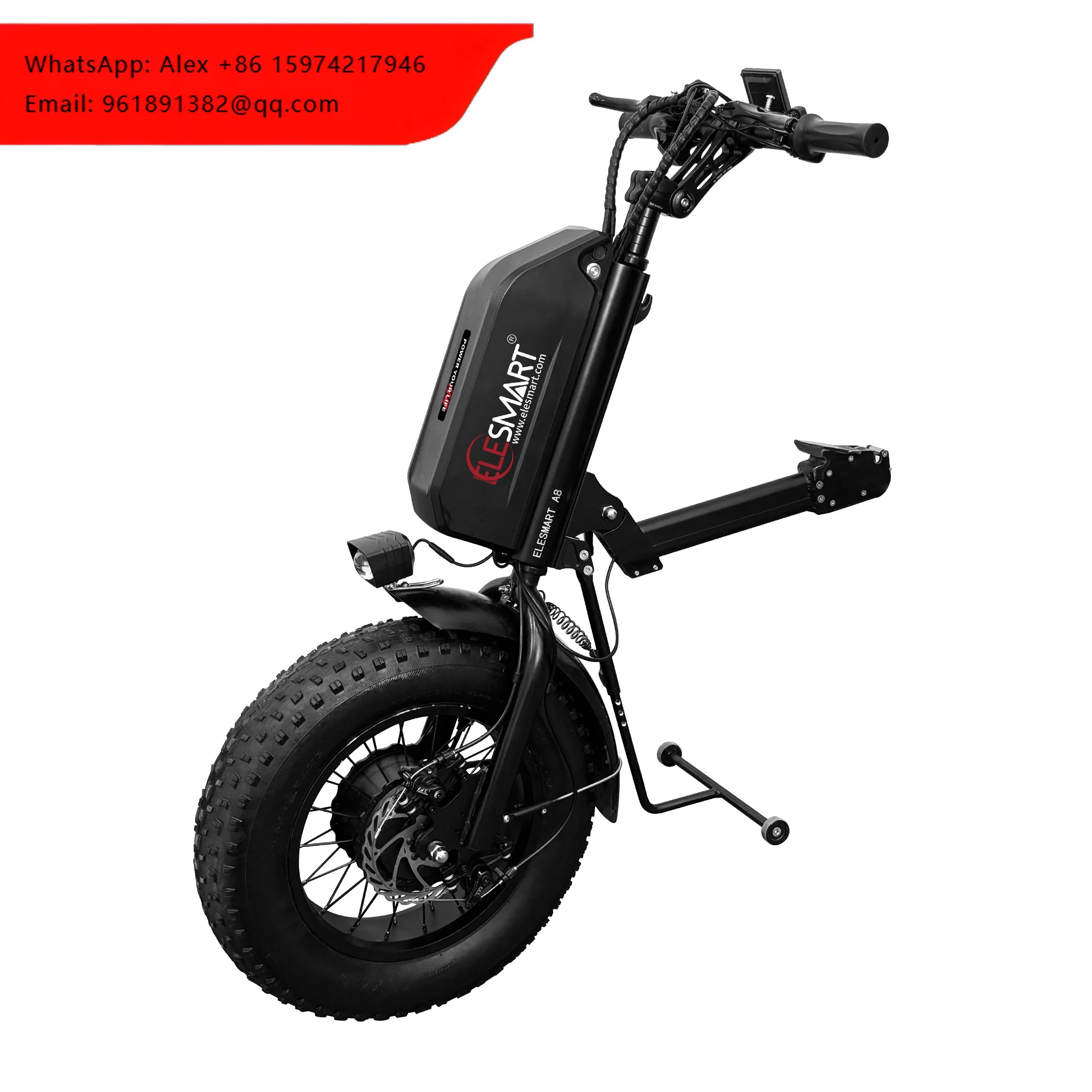 2025 New 1000W Electric Outdoor Mobility Kit 48V Battery Wheelchair Handcycle IP54 Waterproof CE/FCC Certified