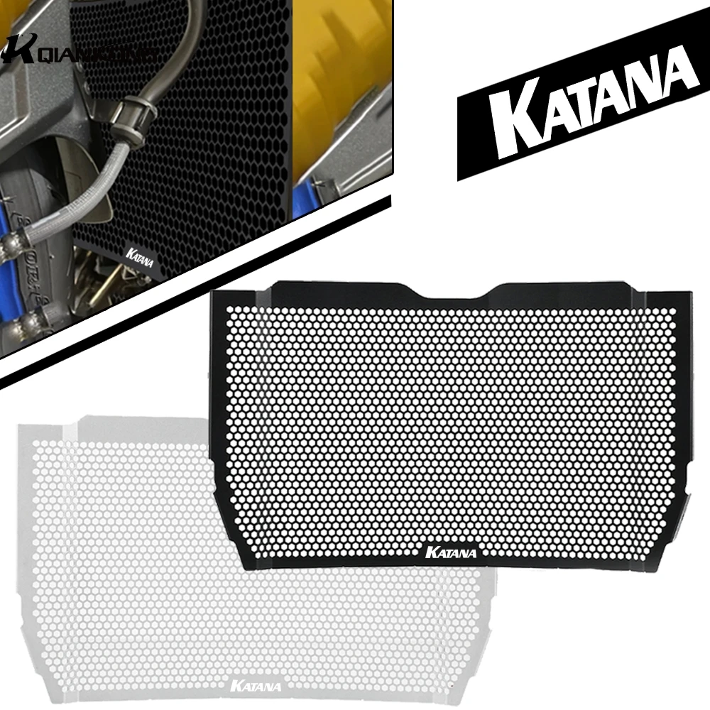 Radiator Guard For Suzuki GSX-S1000S Katana GSX-S 1000S GSX 2019-2024 Motorcycle Radiator Grille Guard Cover Fuel Tank Protect